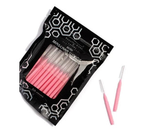 Mini Cepillo Máscara Wand  Rosa 50 piezas